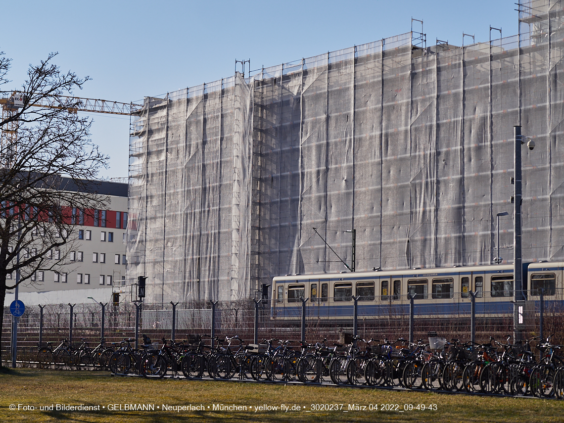 04.03.2022 - Baustelle R.EVO in Neuperlach-Süd